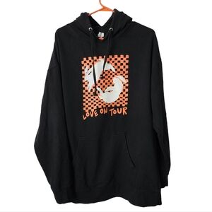 HARRY STYLES Love On Tour Hoodie Bunnies Print in black‎ Size XL